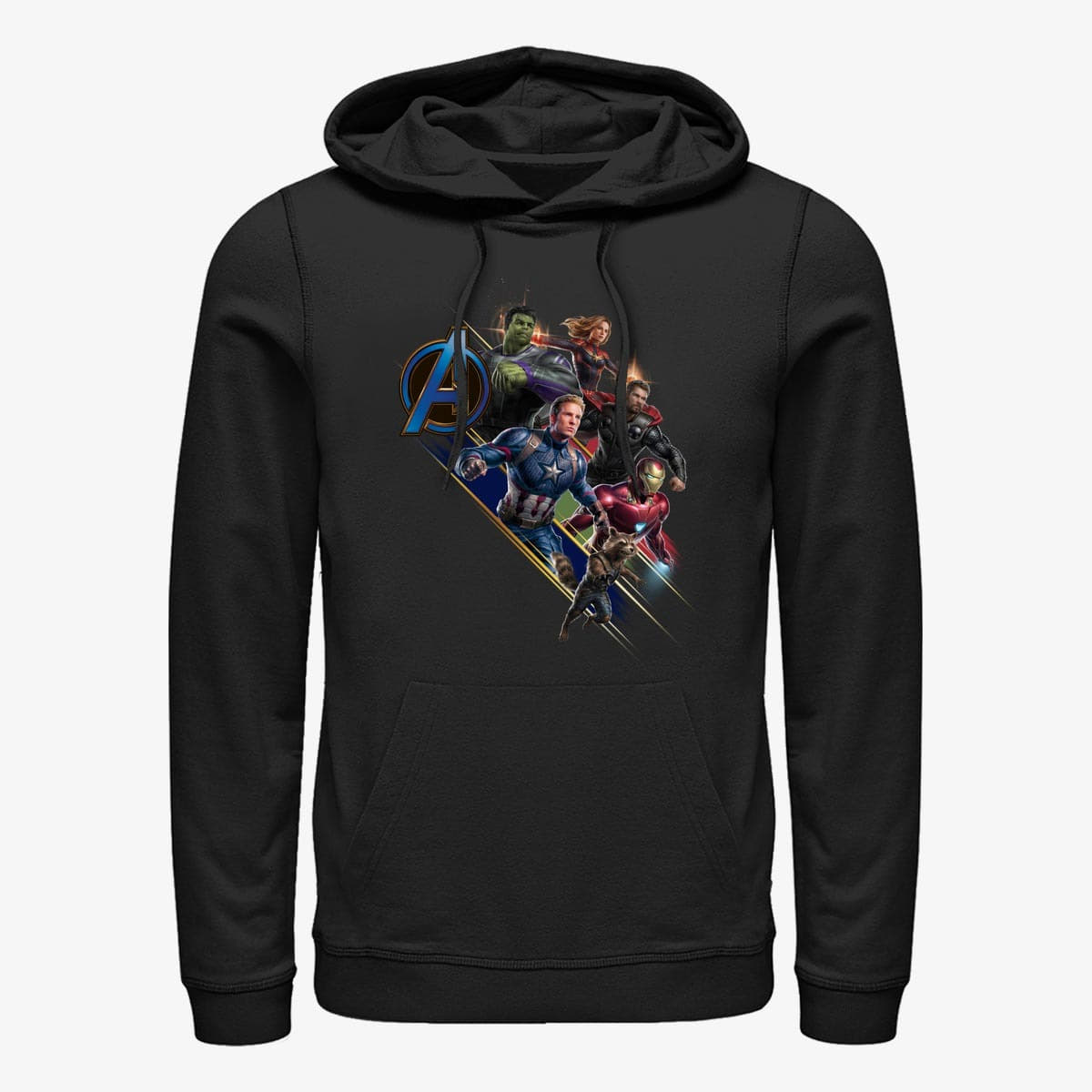 Sweatshirts Merch Marvel Avengers: Endgame - Avengers Assemble Unisex Hoodie Black