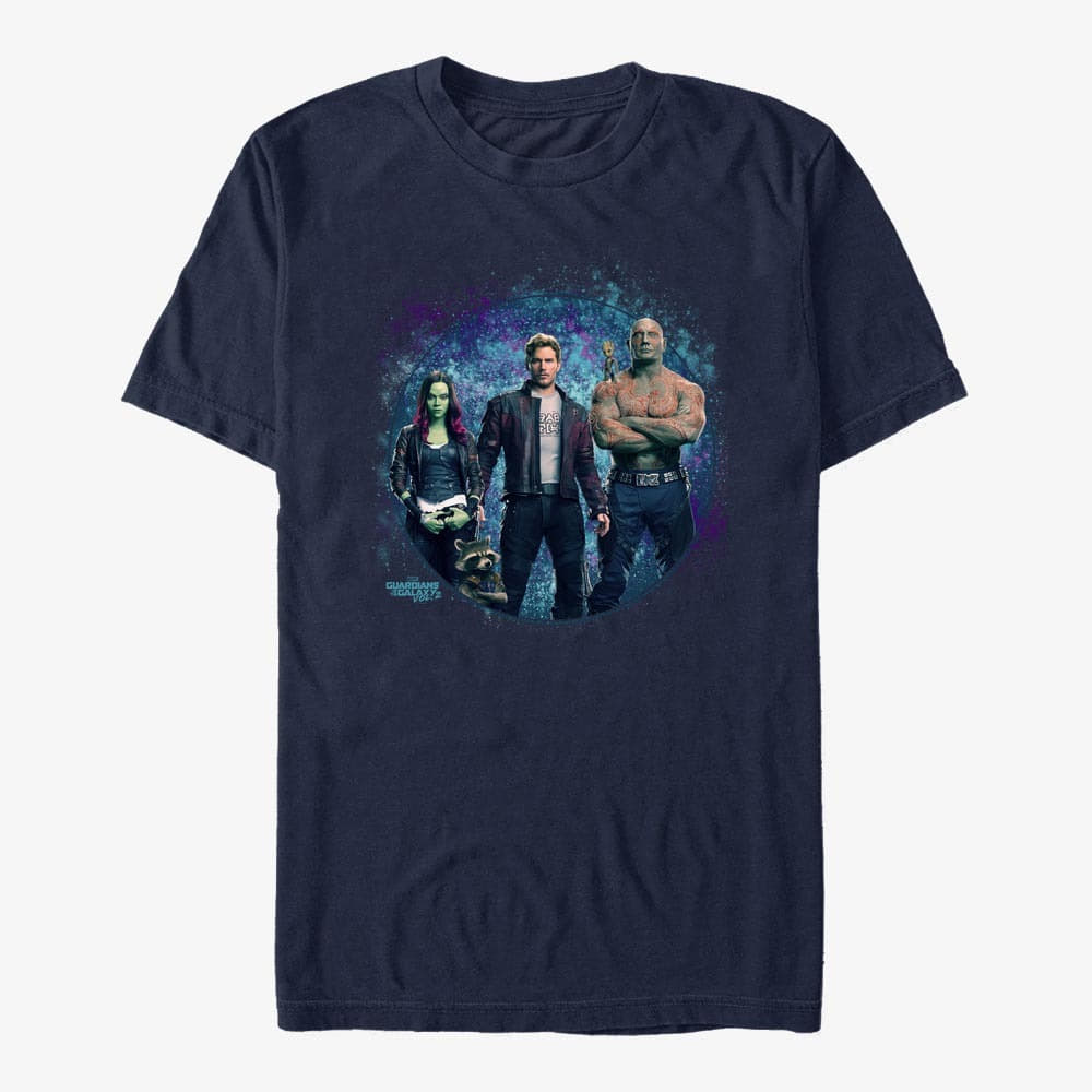 majice kratkih rukava Merch Marvel GOTG 2 - Iron Mantis Unisex T-Shirt Navy Blue