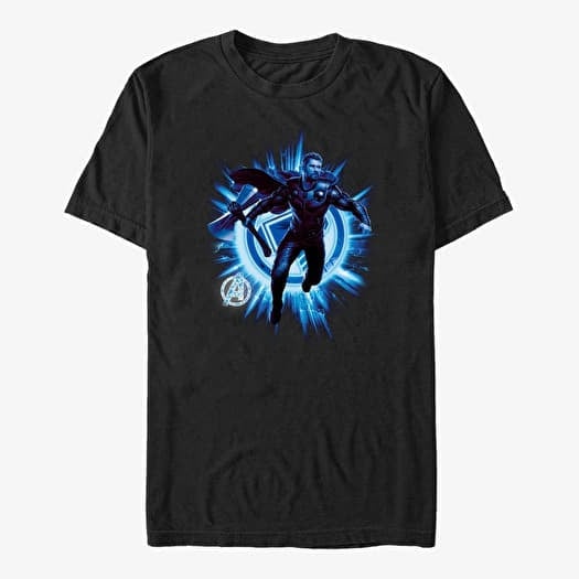 Tričko Merch Marvel Avengers: Endgame - Thor Endgame Unisex T-Shirt Black