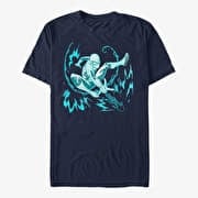 Merch Marvel Spider-Man Classic - Web Shots Unisex T-Shirt Navy Blue