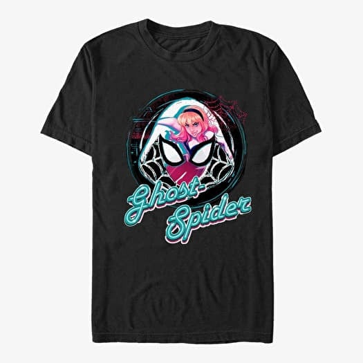 T-shirt Merch Marvel - Ghost Spider Icon Unisex T-Shirt Black