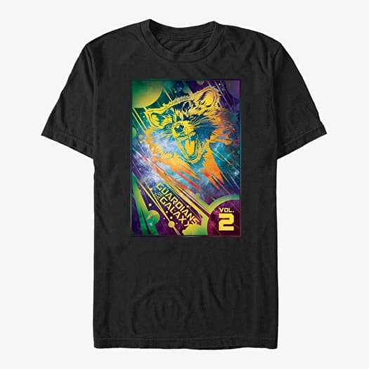 Tričko Merch Marvel GOTG 2 - Space Lord Unisex T-Shirt Black