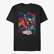 Merch Marvel GOTG Classic - Shadow Guardians Unisex T-Shirt Black