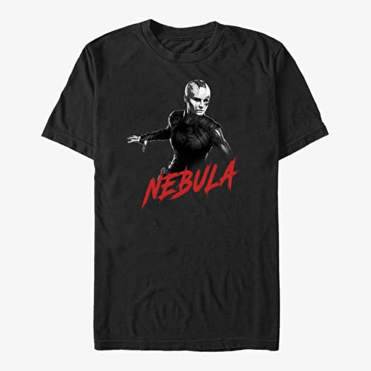 T-shirt Merch Marvel Guardians Of The Galaxy Classic - High Contrast Nebula Unisex T-Shirt Black