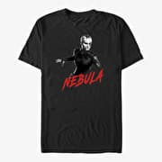 Merch Marvel Guardians Of The Galaxy Classic - High Contrast Nebula Unisex T-Shirt Black