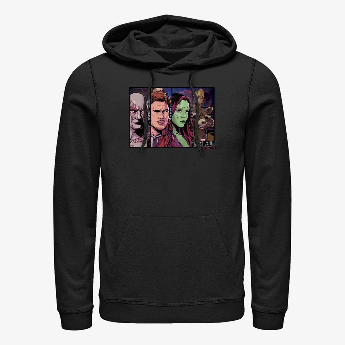Sweatshirts Merch Marvel GOTG 2 - We Is Boxed Unisex Hoodie Black