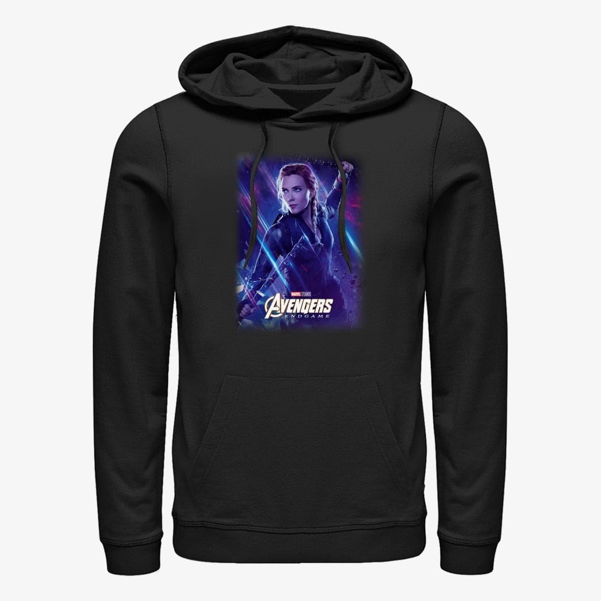 Sweaters Merch Marvel Avengers: Endgame - Space Widow Unisex Hoodie Black