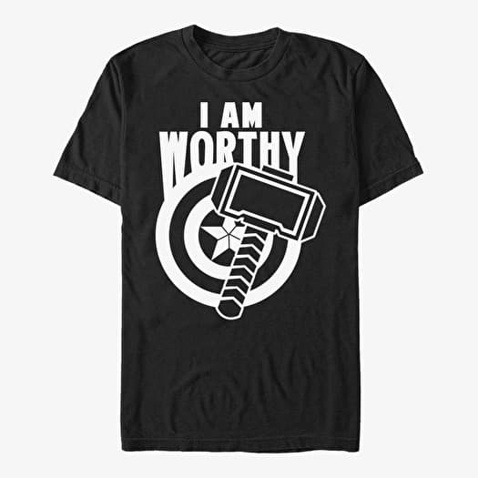 Merch Marvel Avengers: Endgame - I Am Worthy Unisex T-Shirt Black