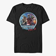 Merch Marvel GOTG Classic - Shocking Target Unisex T-Shirt Black