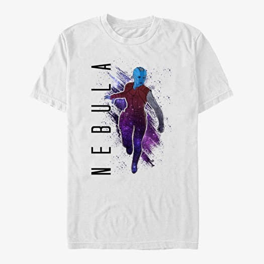 T-shirt Merch Marvel Avengers: Endgame - Nebula Painted Unisex T-Shirt White