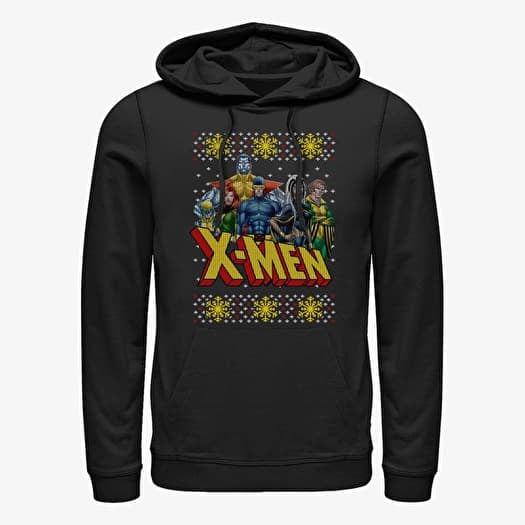 Sweatshirt Merch Marvel X-Men - XMen Group Sweater Unisex Hoodie Black