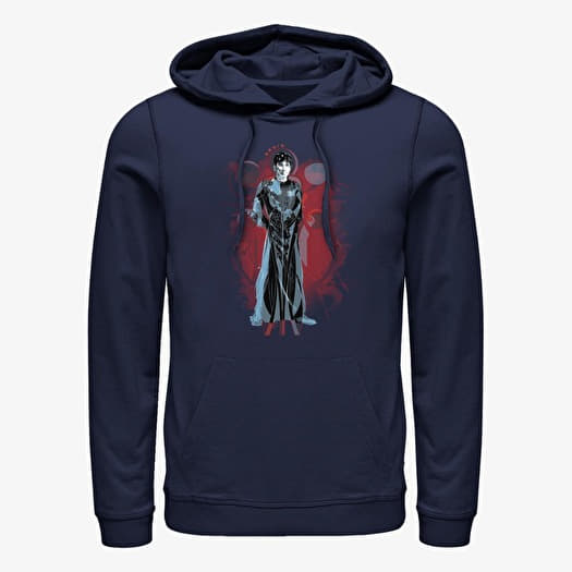 Sweatshirt Merch Marvel The Eternals - Druig Orange Unisex Hoodie Navy Blue