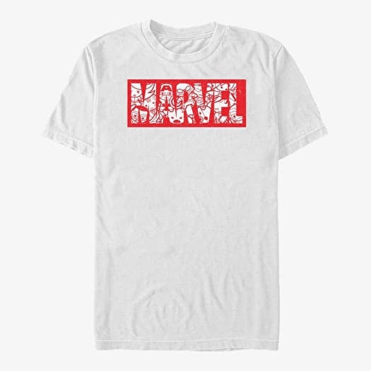 T-shirt Merch Marvel Avengers Classic - Kawaii Marvel Unisex T-Shirt White