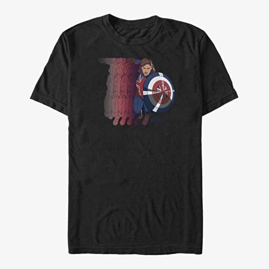 T-shirt Merch Marvel What If...? - Carter Spreader Unisex T-Shirt Black