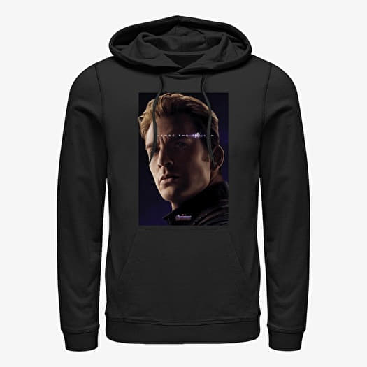 Džemperis Merch Marvel Avengers: Endgame - Cap Avenge Unisex Hoodie Black