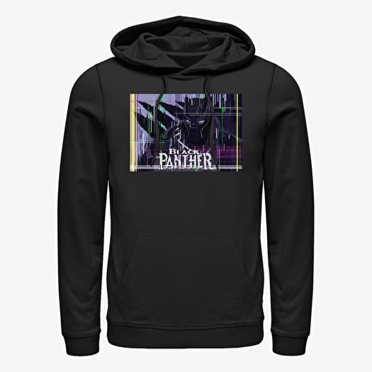 Mikina Merch Marvel - Vibrant Panther Unisex Hoodie Black