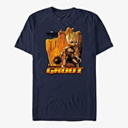 Merch Marvel GOTG 2 - Lord of the Stars Unisex T-Shirt Navy Blue