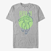 Merch Marvel Avengers: Endgame - Hulk Simplicity Unisex T-Shirt Heather Grey