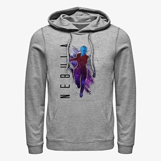 Sweat-shirt Merch Marvel Avengers: Endgame - Nebula Painted Unisex Hoodie Heather Grey
