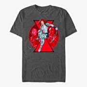 Merch Marvel Black Widow: Movie - Widow Team Unisex T-Shirt Dark Heather Grey
