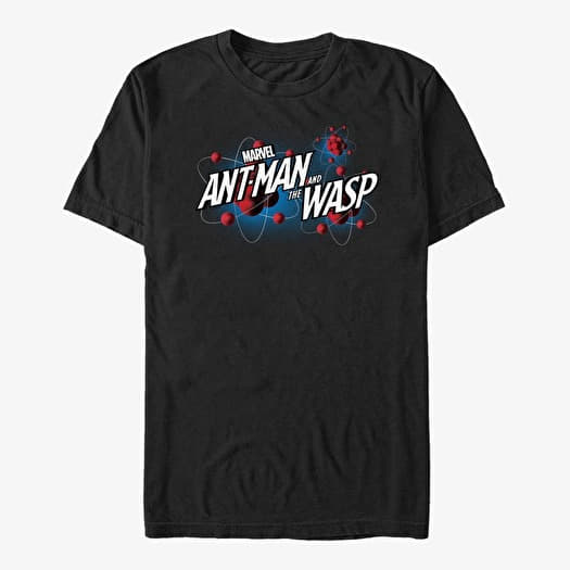 Tricou Merch Marvel Ant-Man & The Wasp: Movie - AntMan AtomLogo Unisex T-Shirt Black