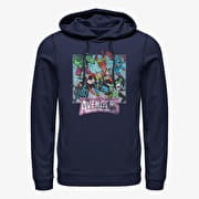 Merch Marvel Avengers Classic - Avengers Squared Unisex Hoodie Navy Blue