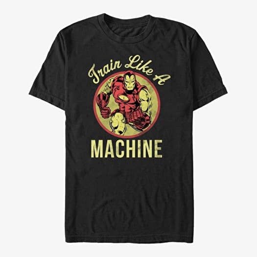 T-shirt Merch Marvel Avengers Classic - Like A Machine Unisex T-Shirt Black