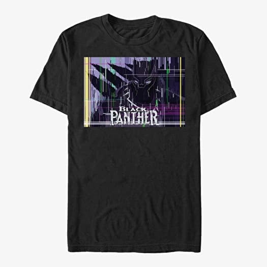 Merch Marvel - Vibrant Panther Unisex T-Shirt Black