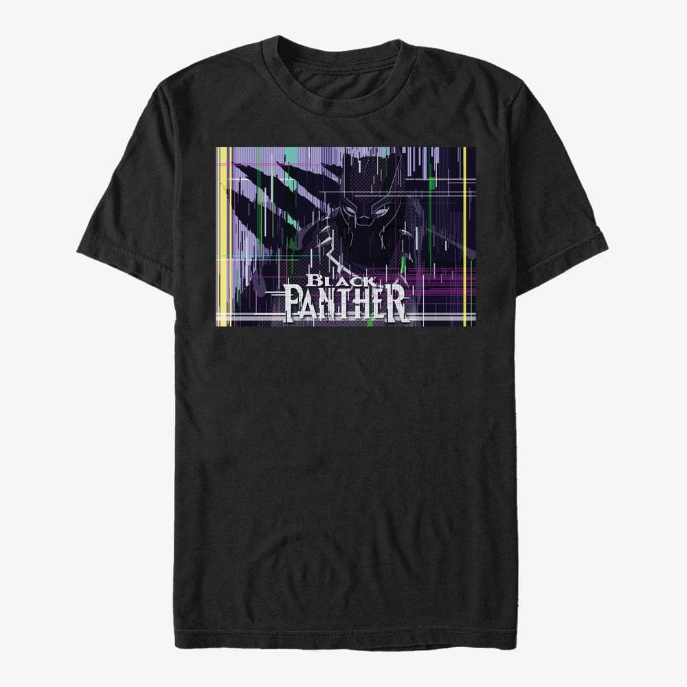 T-Shirts Merch Marvel - Vibrant Panther Unisex T-Shirt Black