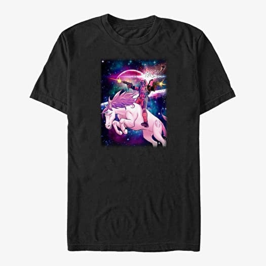 T-shirt Merch Marvel Deadpool - Space Uniforn Unisex T-Shirt Black