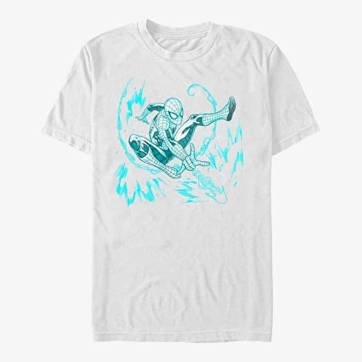 T-shirt Merch Marvel Spider-Man Classic - Web Shots Unisex T-Shirt White