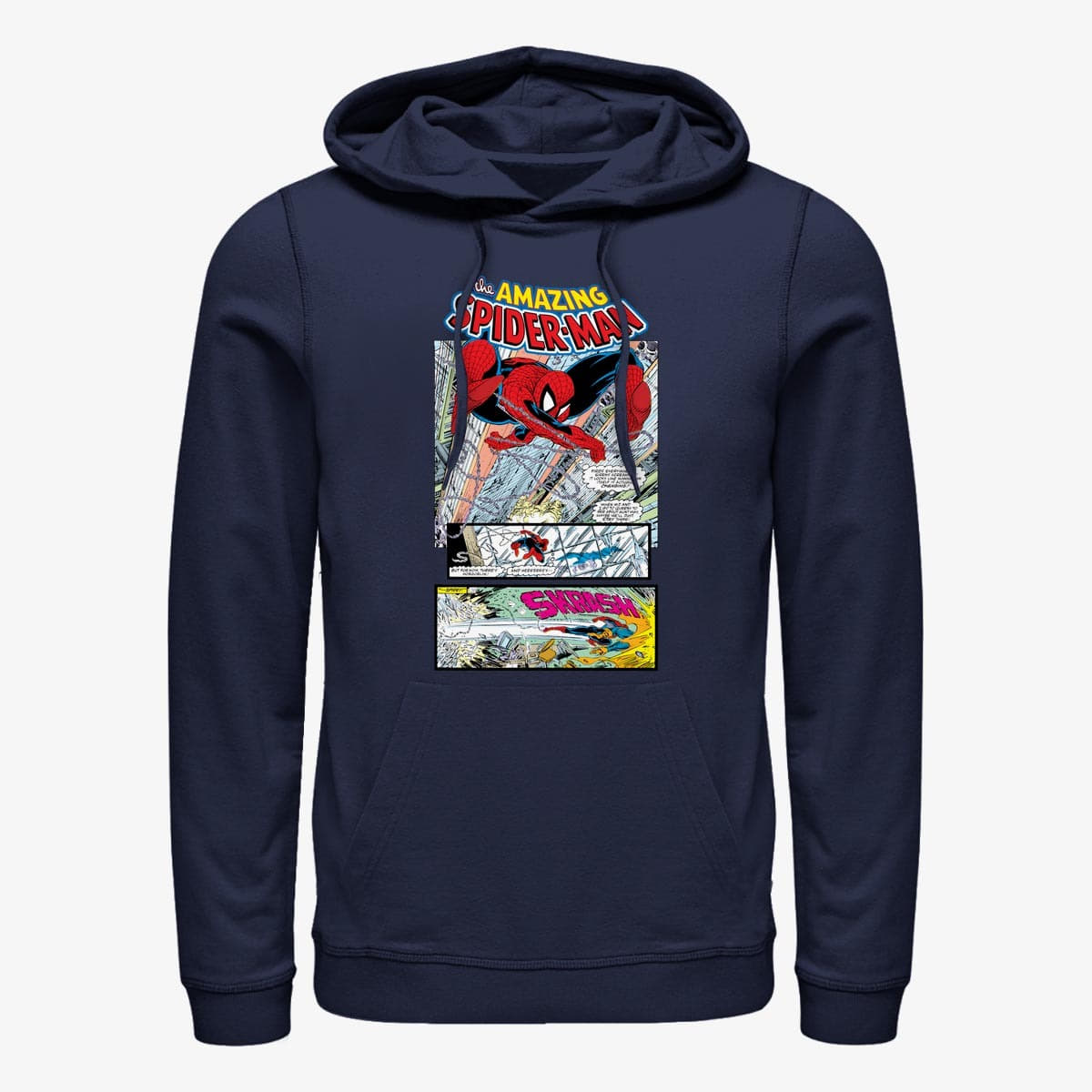Felpe Merch Marvel Spider-Man Classic - Feels Unisex Hoodie Navy Blue