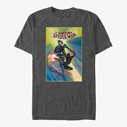 Camiseta Merch Marvel X-Men - XMEN 70'S IRON ON Unisex T-Shirt Dark Heather Grey
