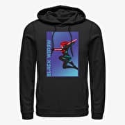 Merch Marvel Avengers Classic - Halftone Widow Unisex Hoodie Black