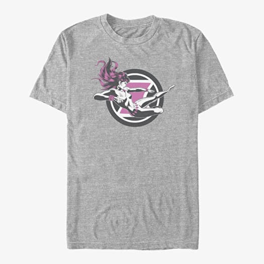 Merch Marvel Avengers Classic - Kickin Butt Unisex T-Shirt Heather Grey
