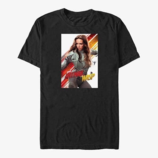 Tricou Merch Marvel Ant-Man & The Wasp: Movie - Ghost Poster Unisex T-Shirt Black