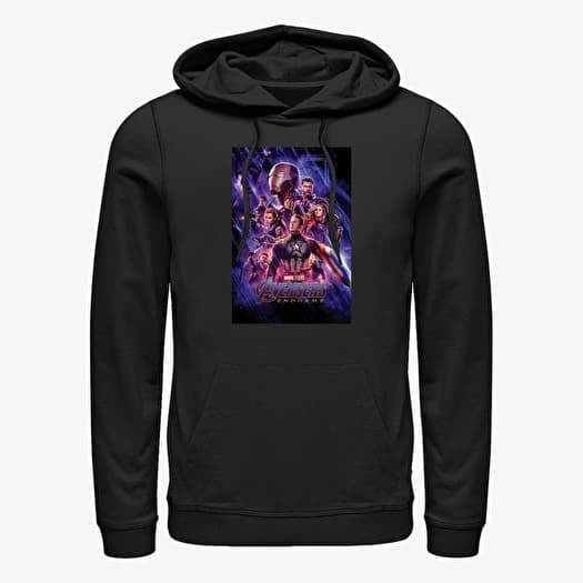 Sweatshirt Merch Marvel Avengers: Endgame - Avengers Poster Unisex Hoodie Black