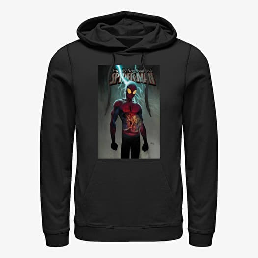 Sweatshirt Merch Marvel Spider-Man Classic - Friendly Neightborhood Spider-Man Unisex Hoodie Black