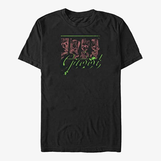 T-shirt Merch Marvel GOTG Classic - Raccoon Guardian Unisex T-Shirt Black