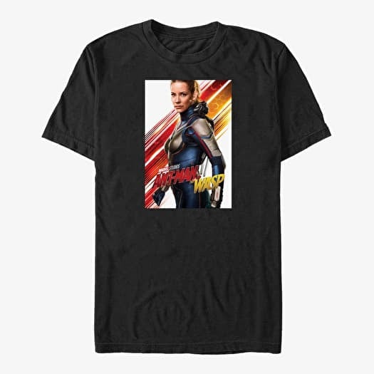 Tricou Merch Marvel Ant-Man & The Wasp: Movie - Wasp Poster Unisex T-Shirt Black