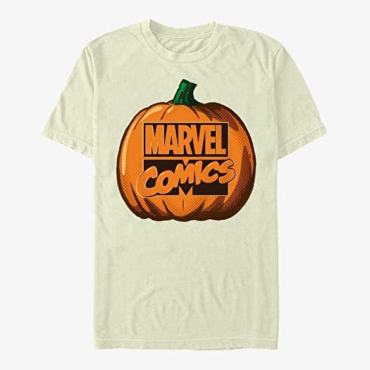 T-shirt Merch Marvel - Logo Pumpkin Unisex T-Shirt Natural