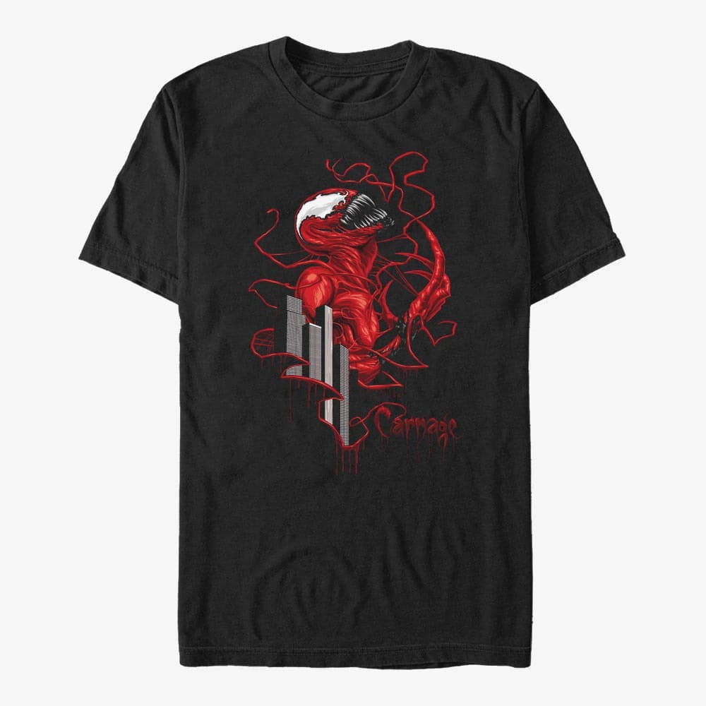 T-Shirts Merch Marvel - Rise Of Carnage Unisex T-Shirt Black