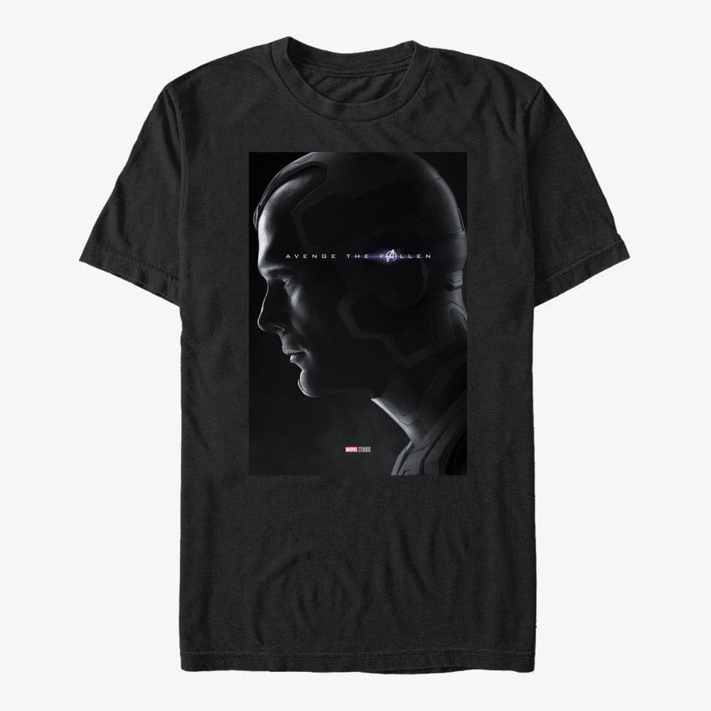T-Shirts Merch Marvel Avengers: Endgame - Avenge Vision Unisex T-Shirt Black