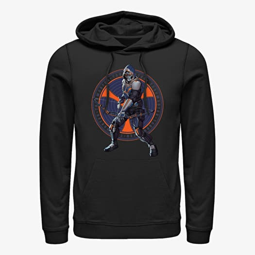 Sweatshirt Merch Marvel Black Widow: Movie - TaskMaster Circle Unisex Hoodie Black