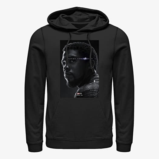 Mikina Merch Marvel Avengers: Endgame - Avenge Black Panther Unisex Hoodie Black