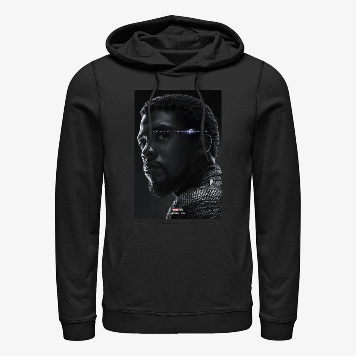 Sweatshirts Merch Marvel Avengers: Endgame - Avenge Black Panther Unisex Hoodie Black