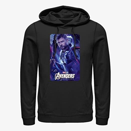 Sweatshirt Merch Marvel Avengers: Endgame - Space Thor Unisex Hoodie Black