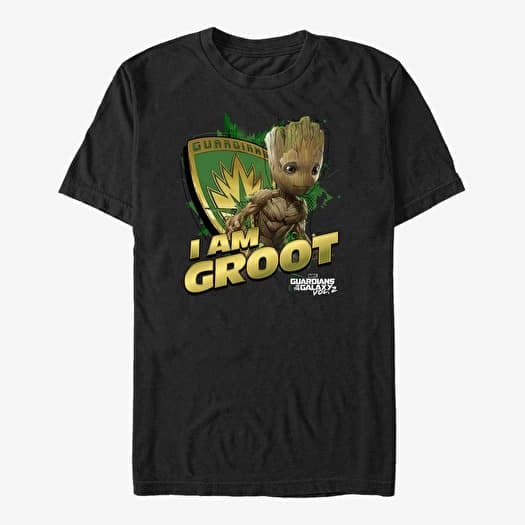 Tričko Merch Marvel GOTG 2 - Mantis Hello Unisex T-Shirt Black