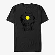 Merch Marvel GOTG 2 - Side View Star Unisex T-Shirt Black