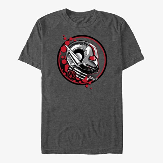 Tricou Merch Marvel Ant-Man & The Wasp: Movie - Ant Stamp Unisex T-Shirt Dark Heather Grey